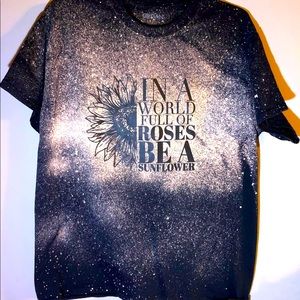 Bleached t shirt